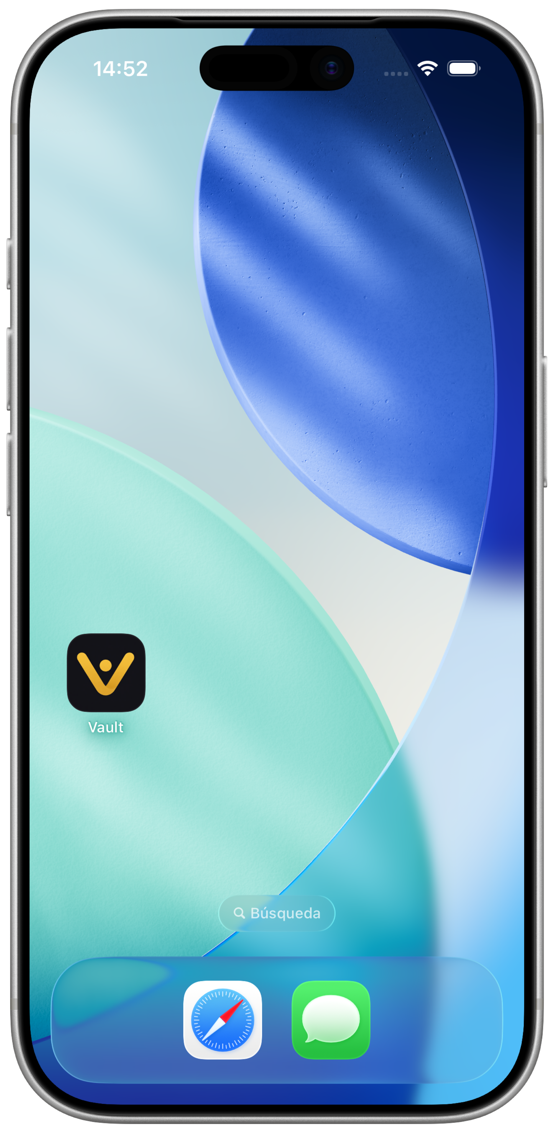 Vault instalado en el iPhone